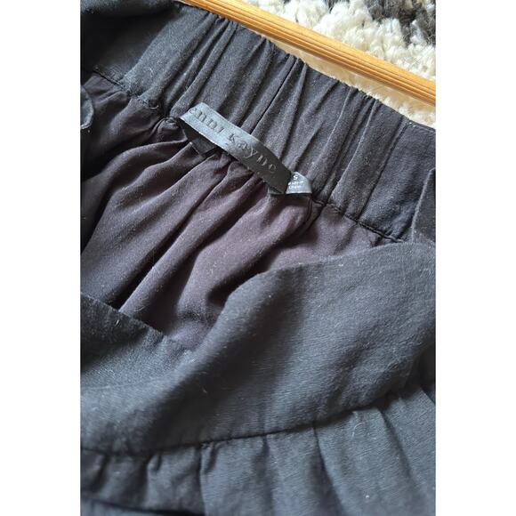 Jenni Kayne Summer Sun Dress Cotton Linen Black Size Small Vacation - Picture 6 of 7